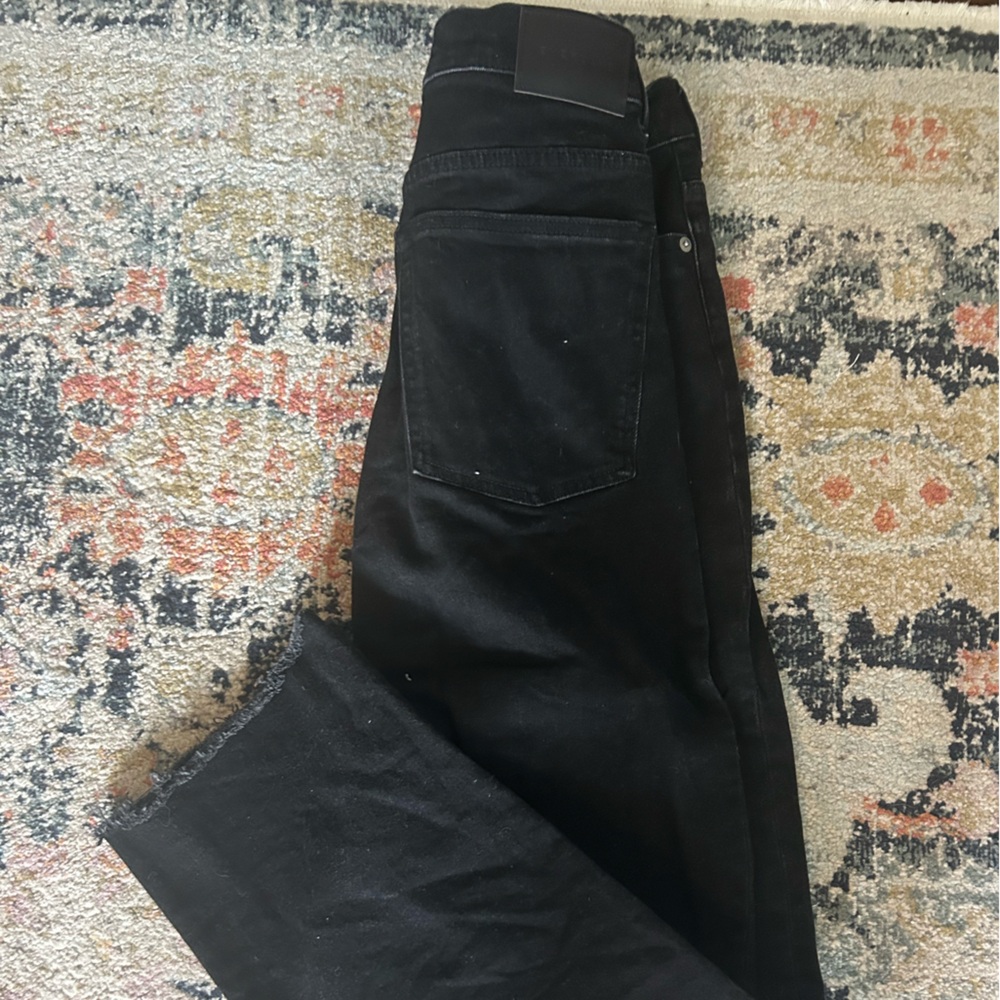 Everlane Black Straight-Leg Jeans
